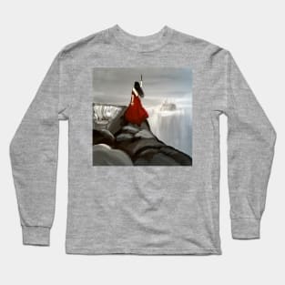 The exhiled warrior - artwork Long Sleeve T-Shirt